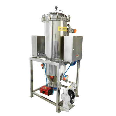 316 Ss forma de vela la industria alimentaria del equipo del filtro automática